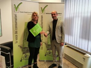 Passaggio di consegne tra Andreaus e Bauhofer