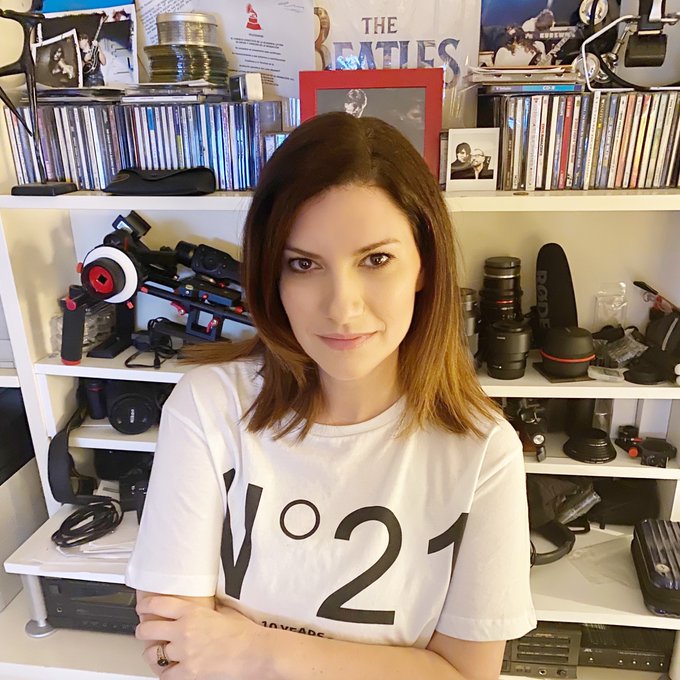 laura pausini, foto tratta dal profilo @LauraPausini