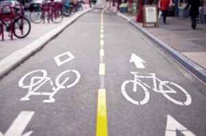 Cicloturismo, pista ciclabile