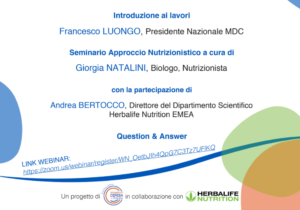 LIFE IN MOTION, webinar 9 luglio