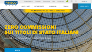 homepage finecobank