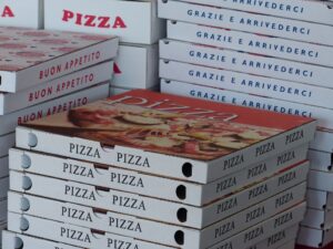 scatole pizza