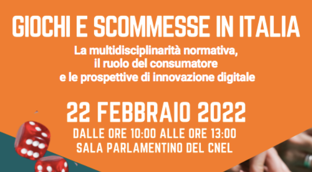 Convegno: Giochi e scommesse in Italia