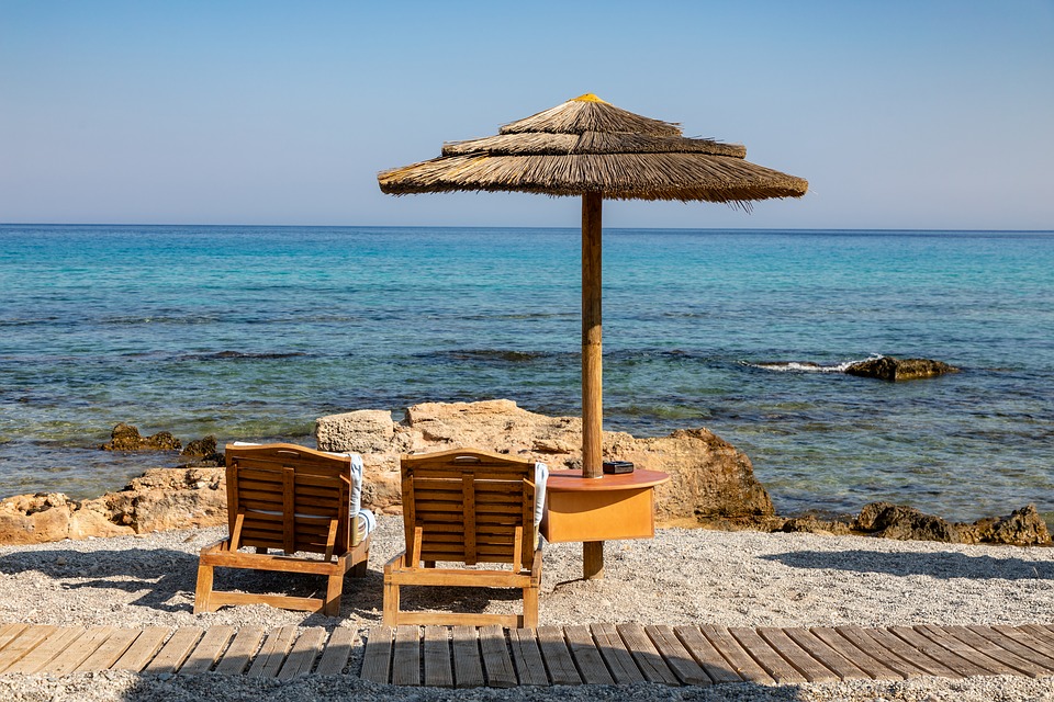 ombrellone lettini mare