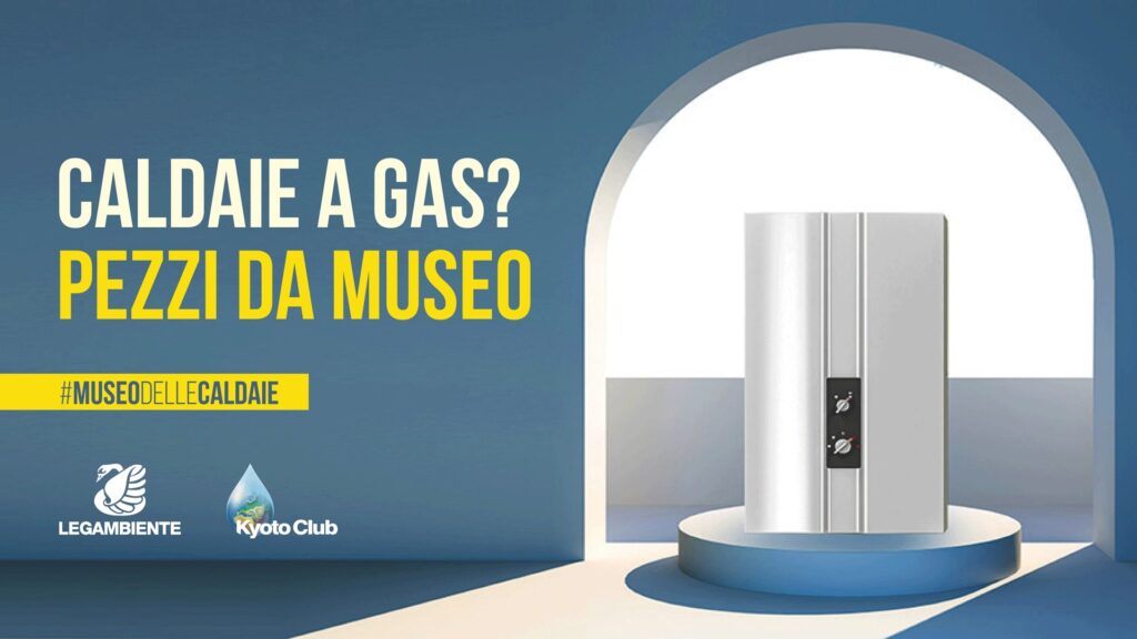 Caldaie a gas, parte la campagna di Legambiente e Kyoto Club sulle alternative sostenibili