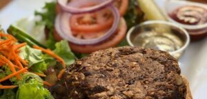 veggie burger