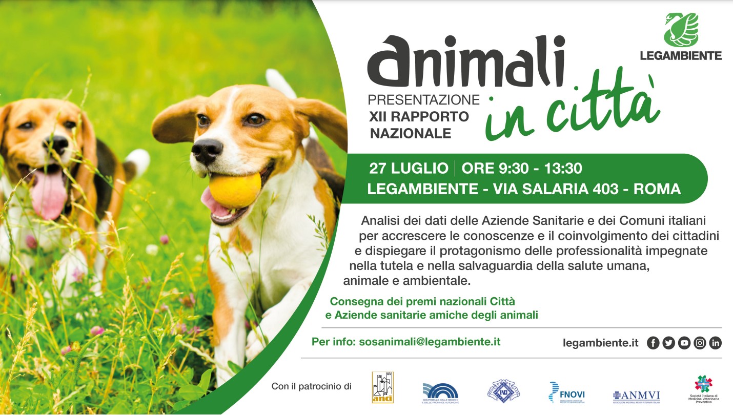 "Animali in Città" XII Rapporto nazionale