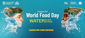 "L'acqua è vita, l'acqua ci nutre", il 16 ottobre la Giornata Mondiale dell'Alimentazione