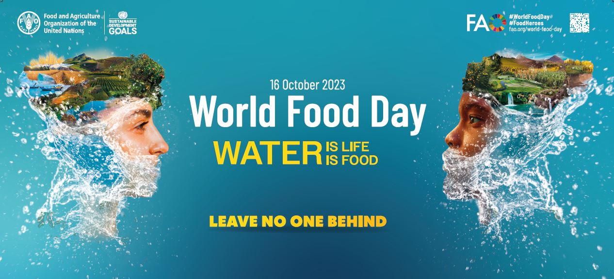 "L'acqua è vita, l'acqua ci nutre", il 16 ottobre la Giornata Mondiale dell'Alimentazione