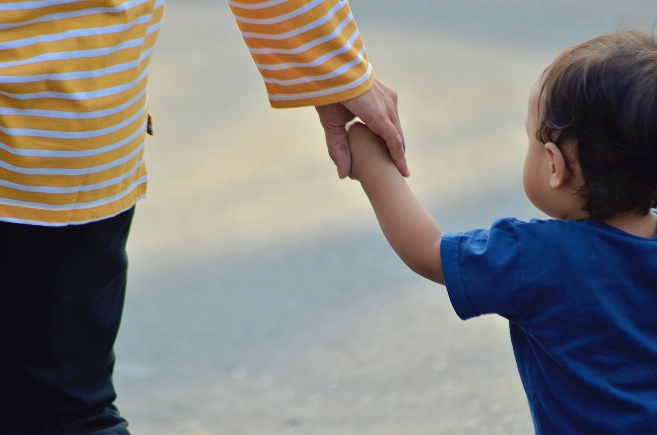 https://pixabay.com/it/photos/bambino-madre-mano-famiglia-mamma-5033381/