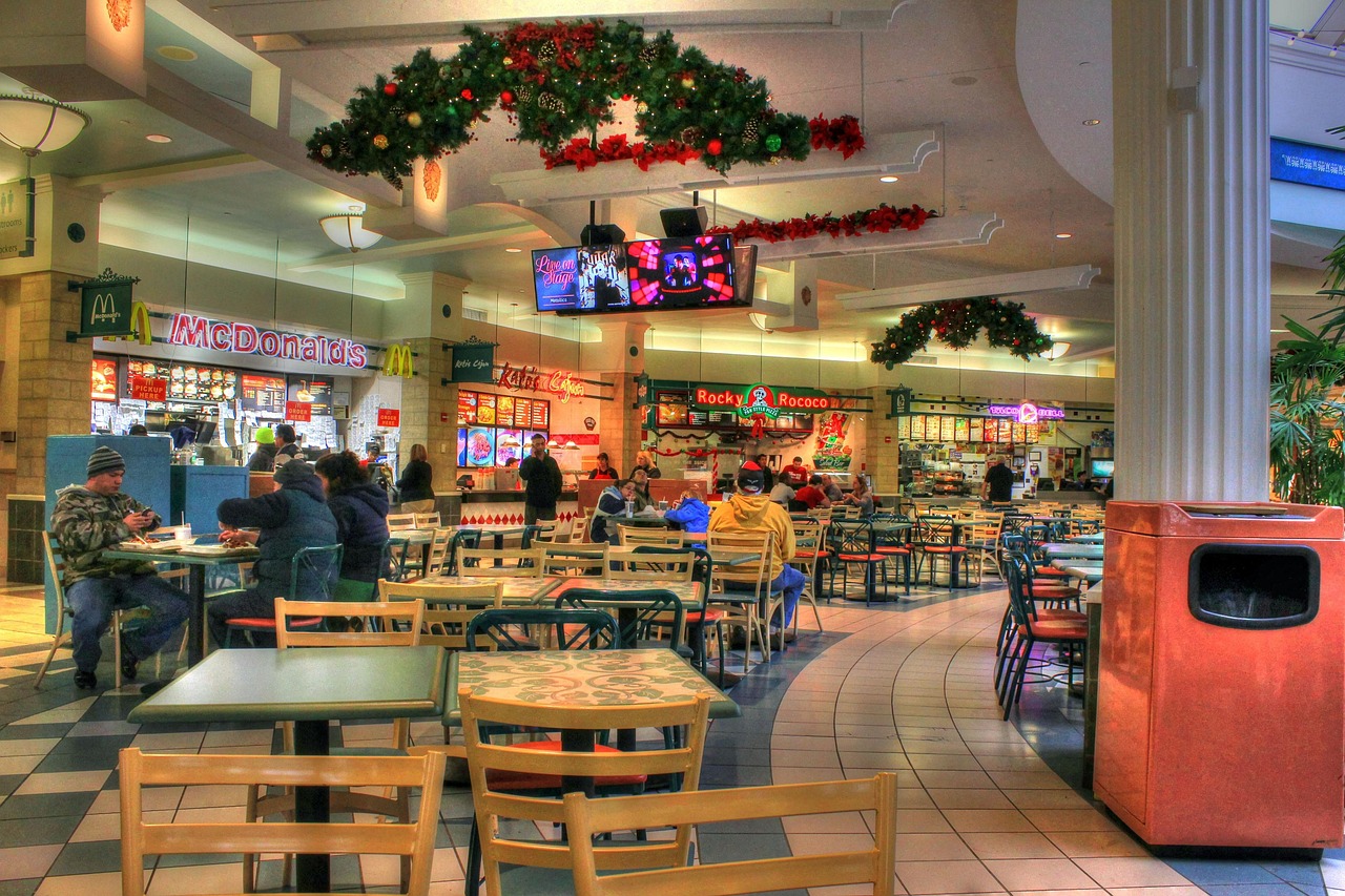 https://pixabay.com/it/photos/campo-da-pranzo-centro-commerciale-347314/