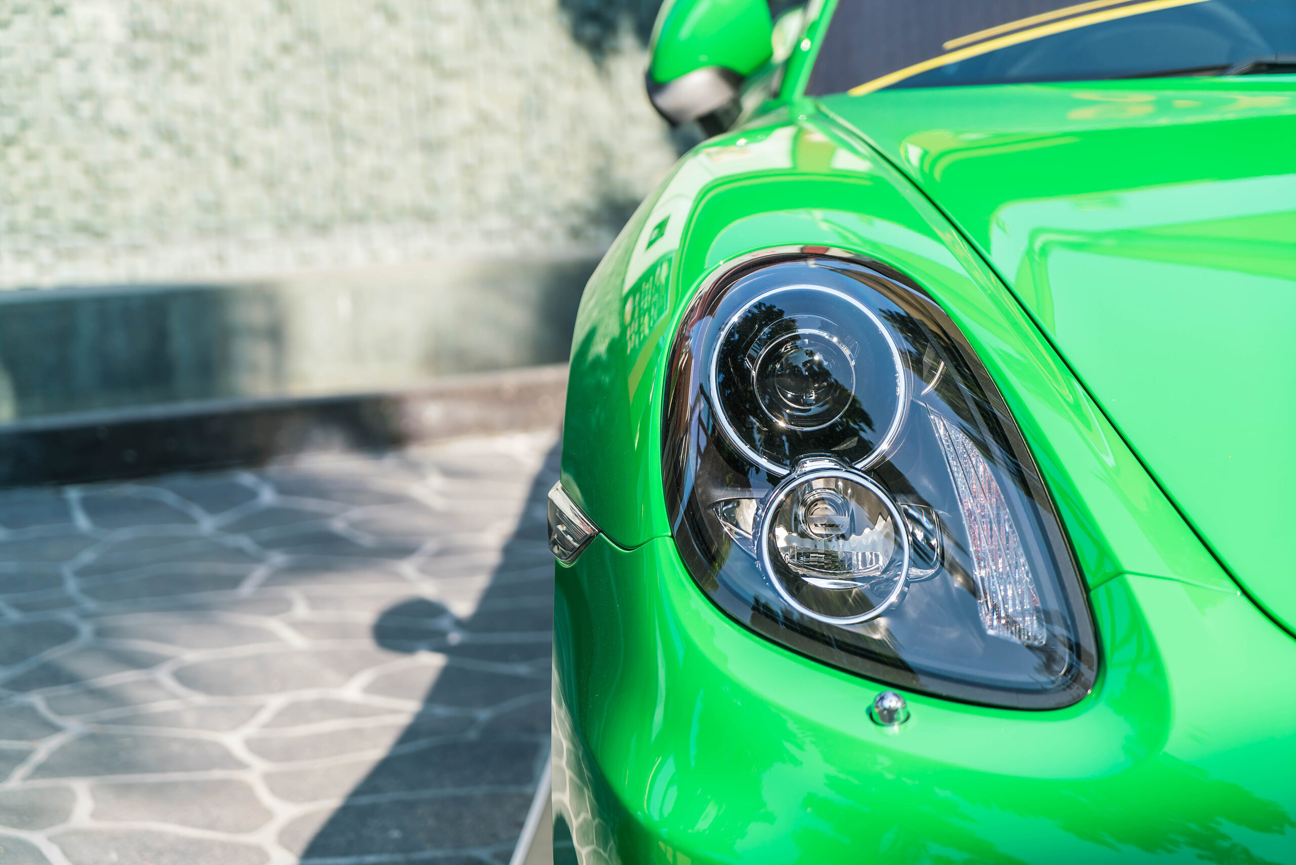 Headlight lamp car