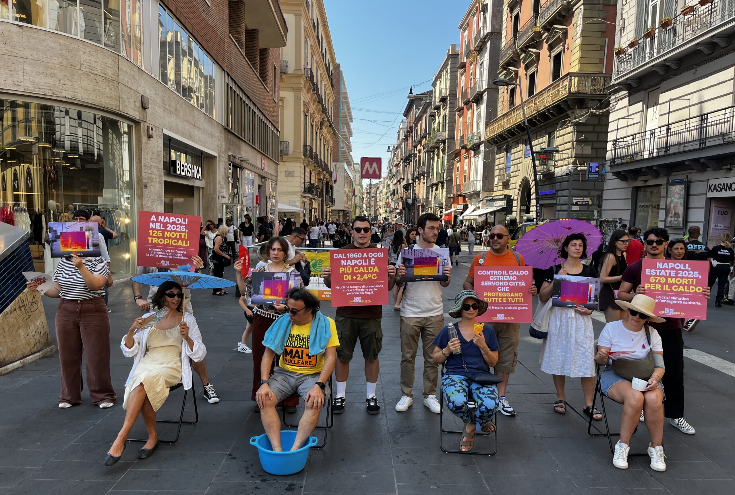 che caldo che fa napoli legambiente