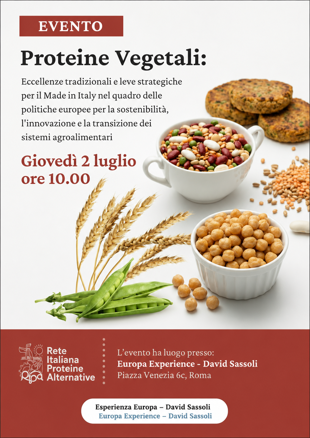 evento proteine vegetali