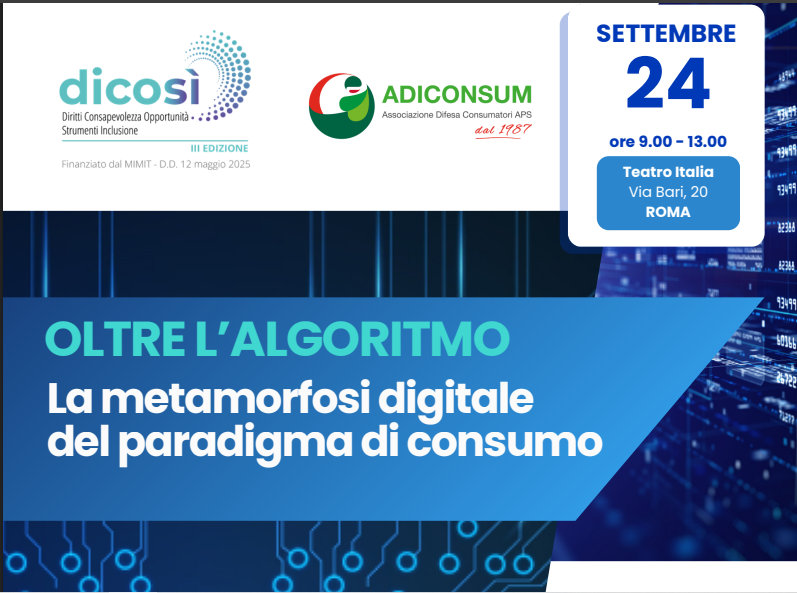 adiconsum oltre l'algoritmo