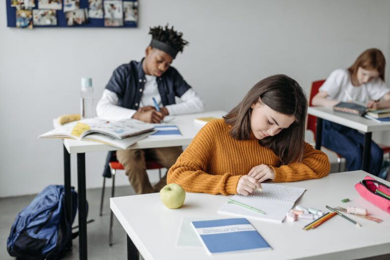 https://www.pexels.com/it-it/foto/scrivania-banco-ragazza-bambini-8423089/